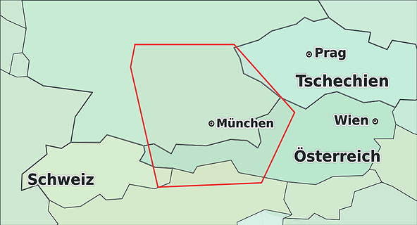 Einsatzgebiet von SiBa Katzennetze in Deutschland